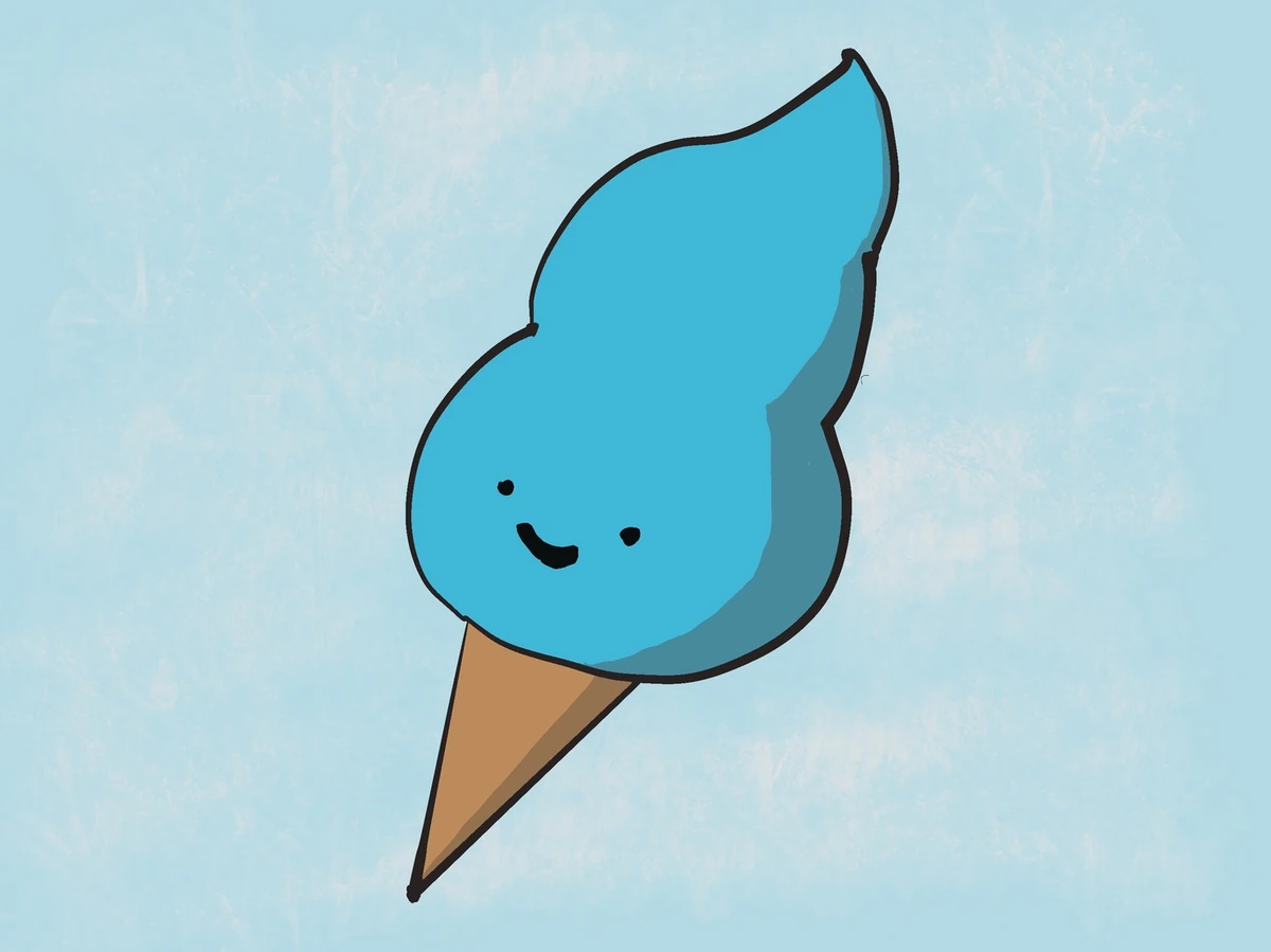 Ice-cream illustration